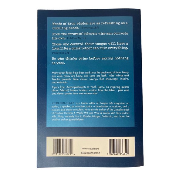 Wise Words and Quotes: An Intriguing Collection of Popular Quotes by Famous Peop - Picture 2 of 2